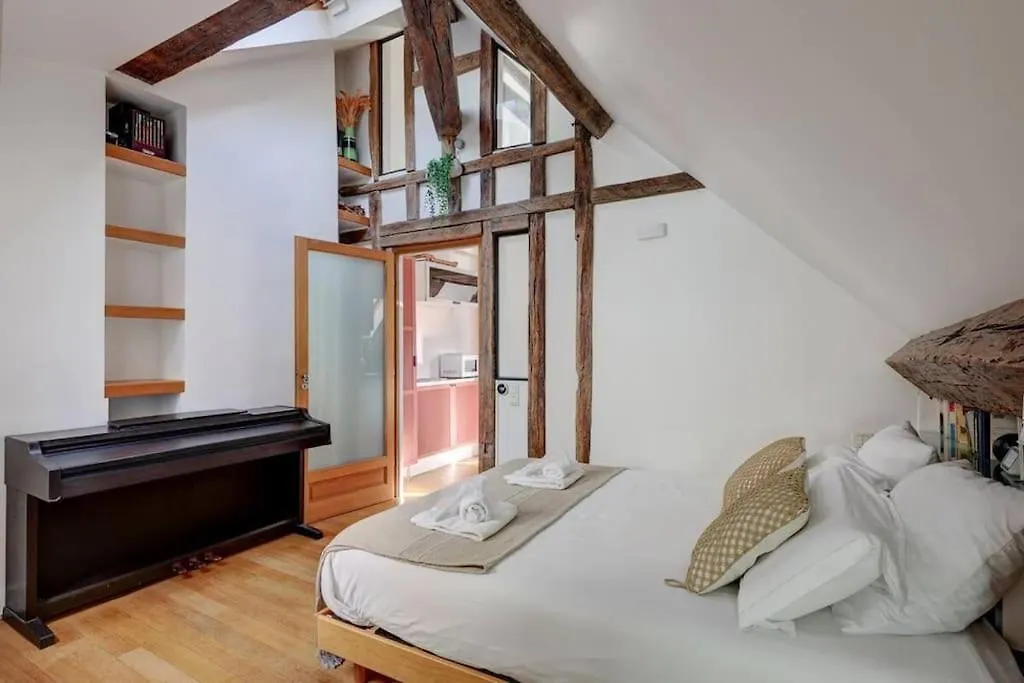 Apartment Loft Place Des Vosges Paris