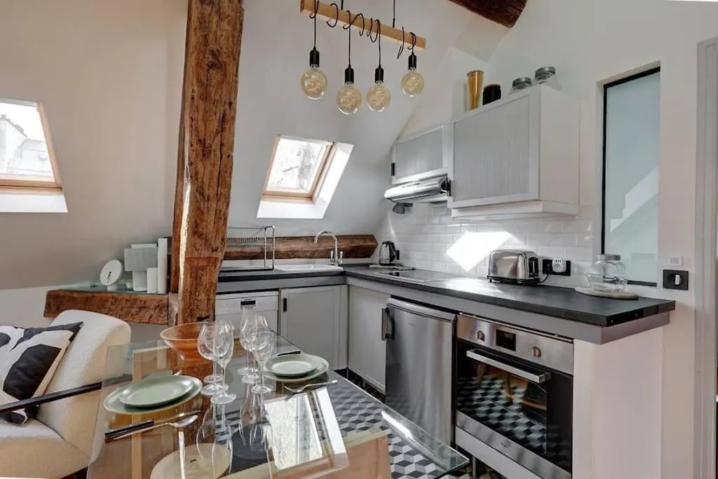 Apartment Loft Place Des Vosges Paris France